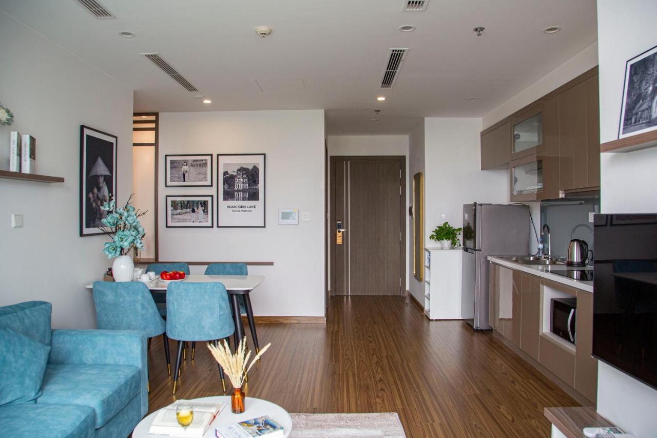 Aspaces Serviced Apartments - Vinhomes West Point 河内 外观 照片