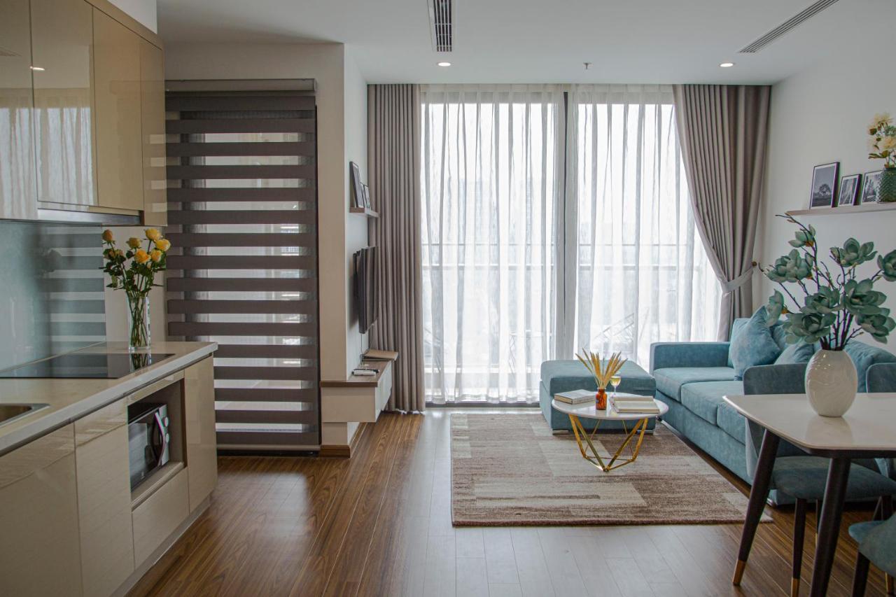 Aspaces Serviced Apartments - Vinhomes West Point 河内 外观 照片