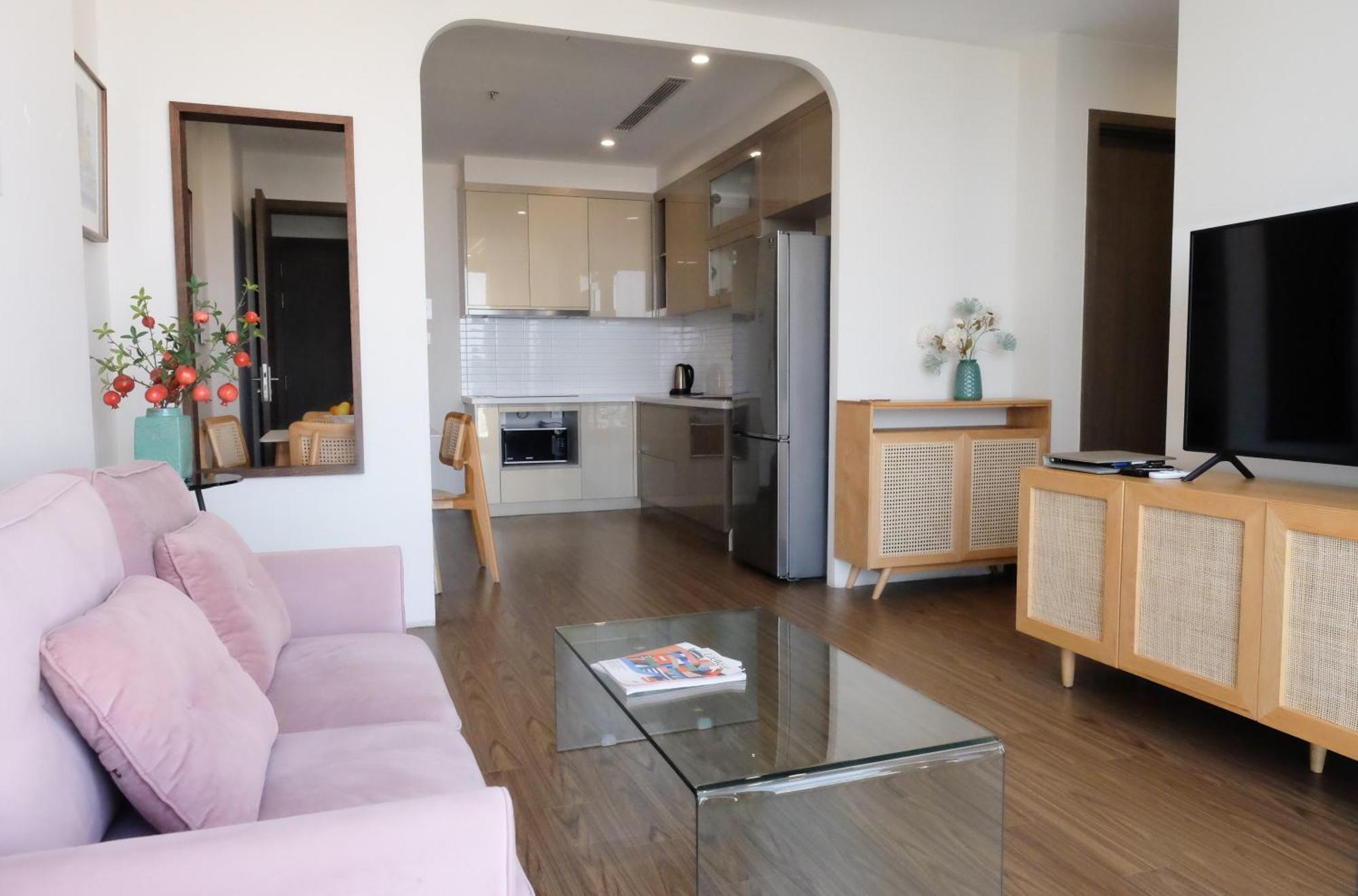 Aspaces Serviced Apartments - Vinhomes West Point 河内 外观 照片
