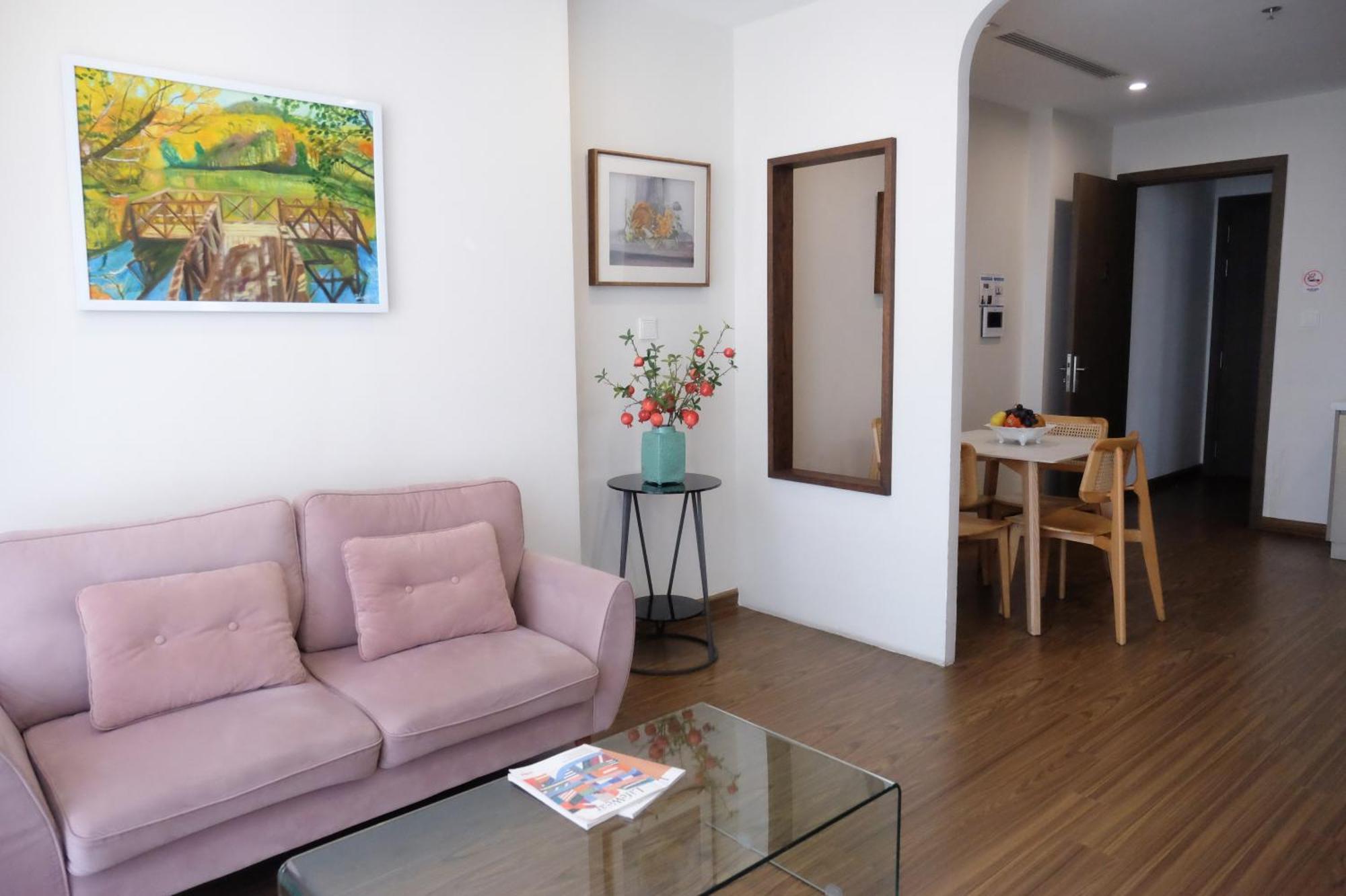 Aspaces Serviced Apartments - Vinhomes West Point 河内 外观 照片