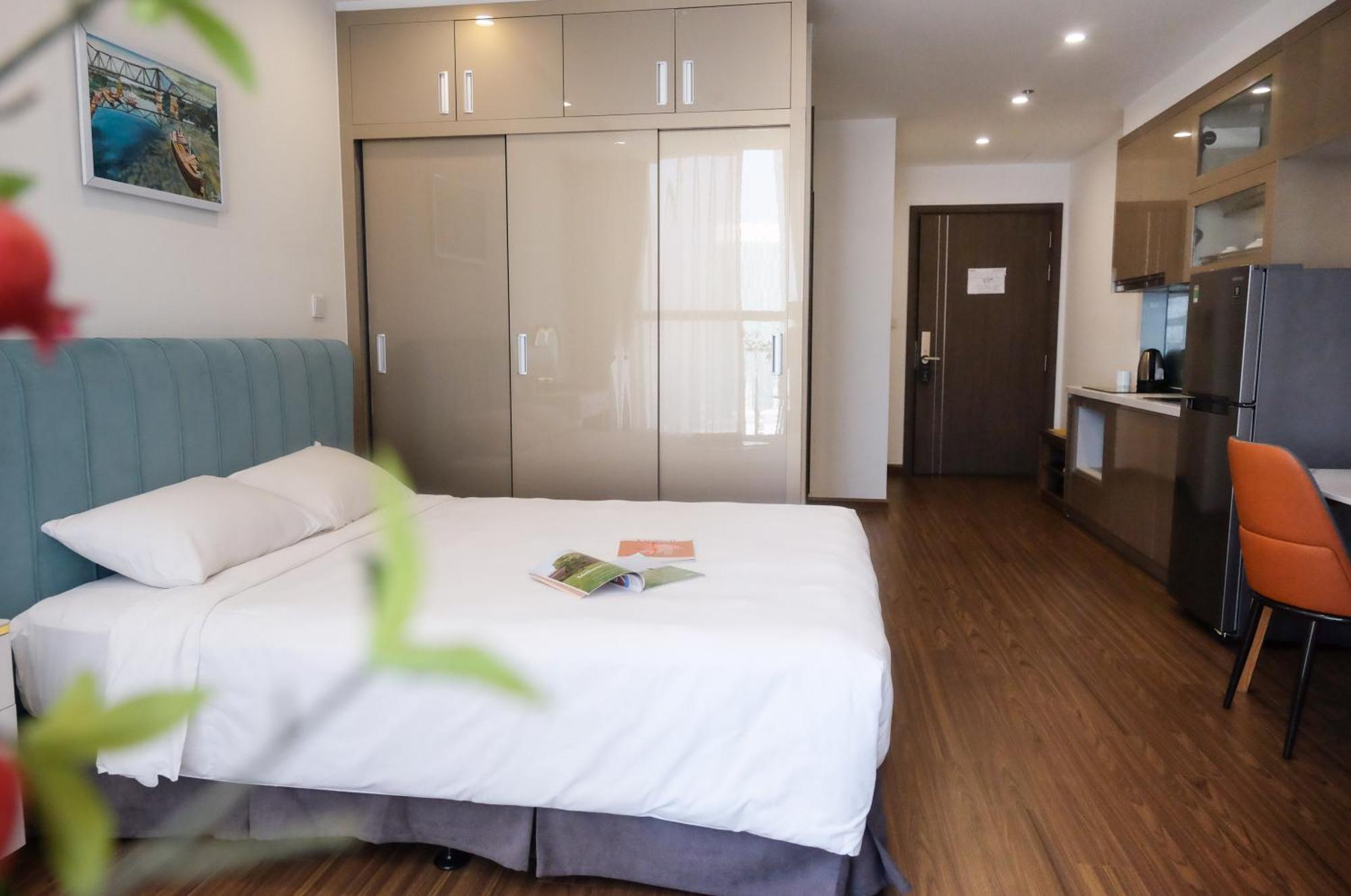 Aspaces Serviced Apartments - Vinhomes West Point 河内 外观 照片